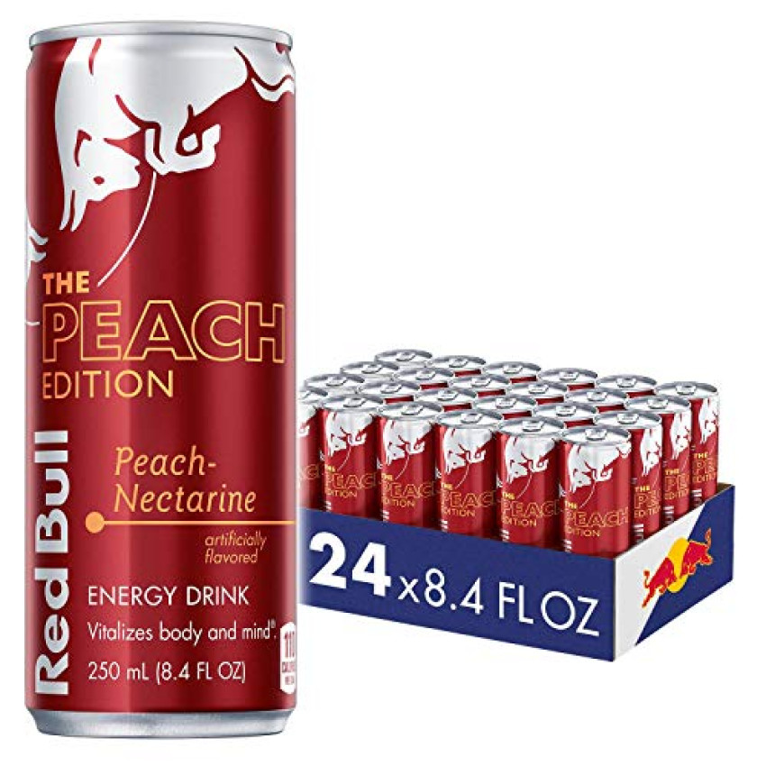 Red Bull Peach Limited Edition (24x250ML) 